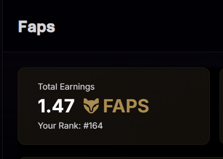 "Shadat Official | Airdrop" (@shadatofficial1) on Twitter photo Day 1 on <a href="/FractionAI_xyz/">Fraction AI</a>
✅ Engaged on socials
💰 Earned 1.47 $FAPS so far
New rewards every 6 hours 🔁 Let’s keep it rolling! Day 1 on <a href="/FractionAI_xyz/">Fraction AI</a>
✅ Engaged on socials
💰 Earned 1.47 $FAPS so far
New rewards every 6 hours 🔁 Let’s keep it rolling!