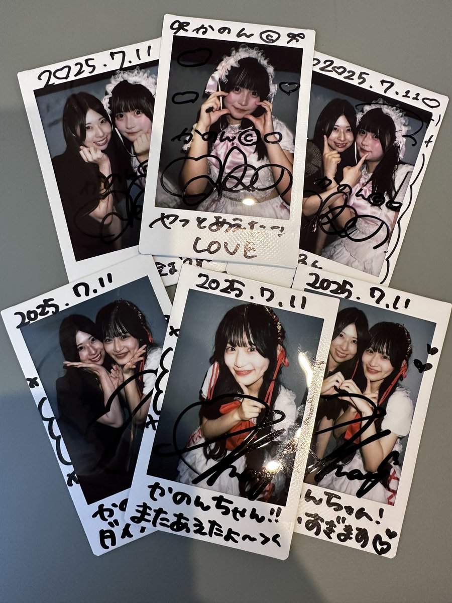 ギミラブ！ゆきのちゃん卒業＆めいちゃんサポート終了だったので行かなきゃ！と思い行ってきました✨
自分のライブと被ることも多くなかなか行けず…会えなくなる前に行けてほんと良かった😭💕
寂しいけどもまたどこかで会えたら嬉しいな꒰ ᐡᴗ͈ ·̫ ᴗ͈ ꒱