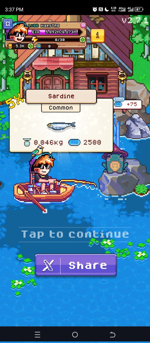 These past few days all I seem to get are sardines 😂 <a href="/FishingFrenzyCo/">Fishing Frenzy</a>