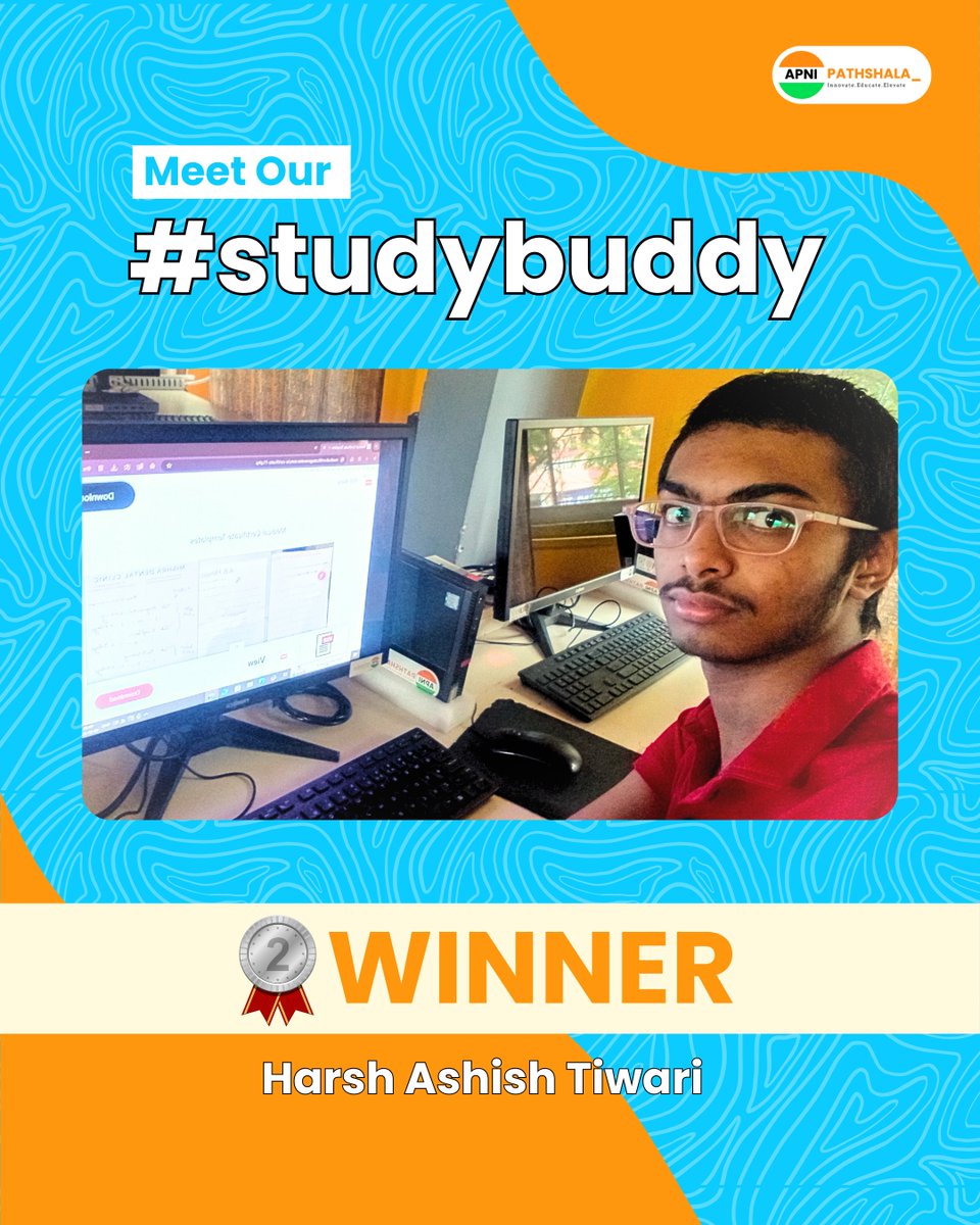 apnipathshala_'s tweet image. Congratulations to our 2nd #StudyBuddy campaign winner!

You’re doing an amazing job learning with your digital buddy
And guess what?
The 1st winner is coming soon… and it’s going to be super exciting!
Stay with us – you don’t want to miss it!

#StudyBuddy #ApniPathshala…