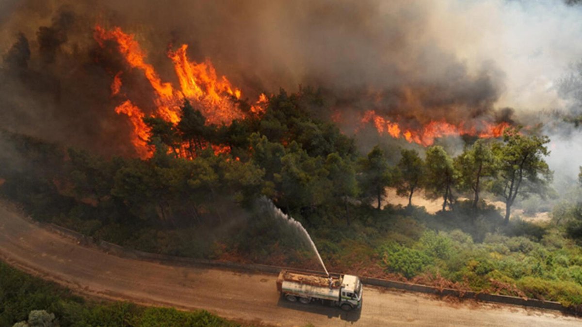 thebaharngo's tweet image. The fires currently raging in the countryside of #Latakia are among the most severe during this wave of #wildfires, returning unfortunately with even greater force. They are devouring the #vegetation cover, choking the air with smoke, and threatening green spaces. #Firefighting…