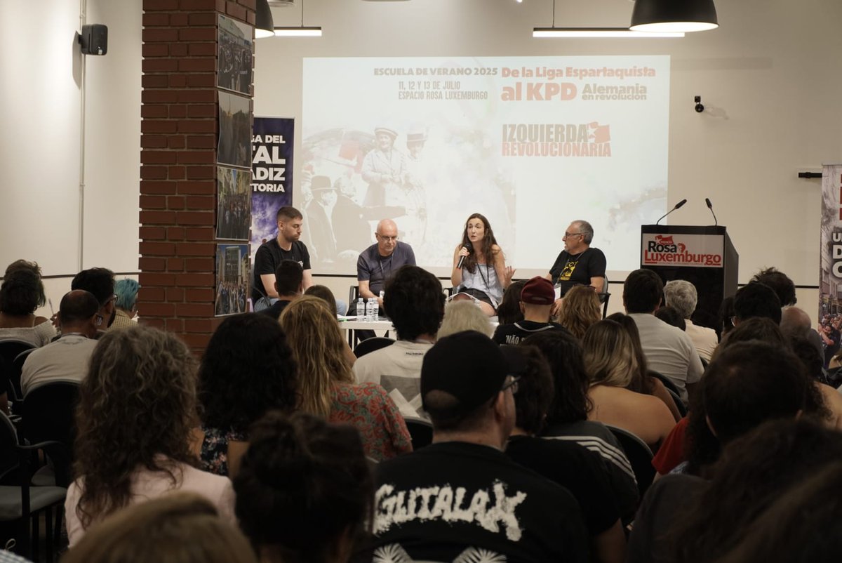 La REVOLUCIÓN ALEMANA es la gran desconocida. Un proceso que demostró el poder de la clase obrera en acción así como la actuación criminal de la socialdemocracia a la hora de sostener el orden burgués.

🔴 Lo debatimos con J.I. Ramos, Miguel Campos, Raúl Rivas y Coral Latorre.