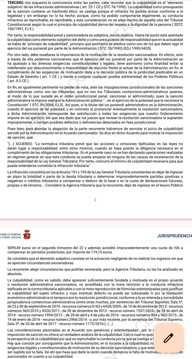 humanizasanidad's tweet photo. ⚖️ STSJEx núm. 266/2025, de 5 de junio, PO 512/2024. Id Cendoj: 10037330012025100263. Sobre #culpabilidad para #sancionar https://t.co/AGKc5wk7mQ