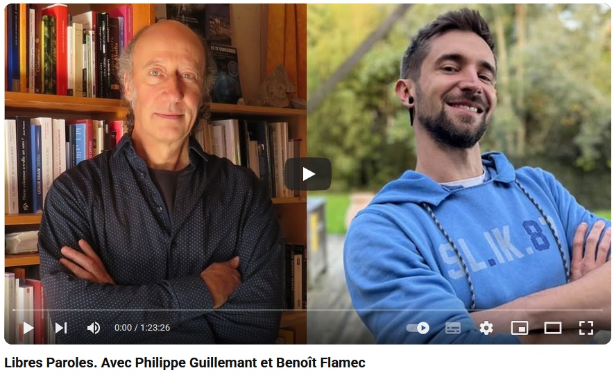 Philippe2244's tweet image. Voici le replay de notre interview (Benoit et moi) par Claude Janvier et Eric Montana dans leur émission "Libres paroles" du 11 janvier... Une interview qui revient entre autres sur la situation géopolitique désastreuse actuelle mais avec une interprétation optimiste...…