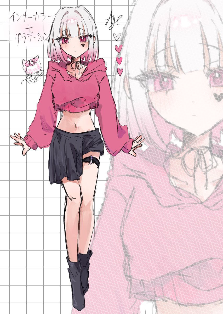 xAxYxEx's tweet image. oc