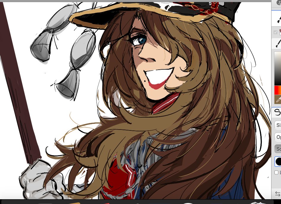 eyeoss0's tweet image. Where&apos;s Lancer lover at now.... (OC) #gutsandblackpowderoc #gutsandblackpowder #GNB