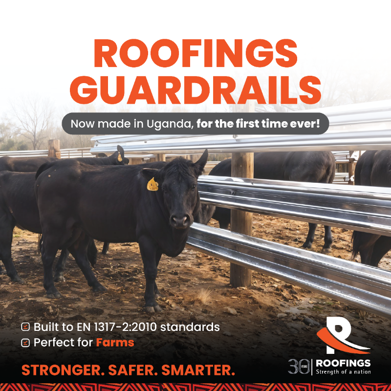 RoofingsGroupUG's tweet photo. For the first time in Uganda, we are the producers of high-quality guardrails! Built to EN 1317-2:2010 standards, with custom lengths and thicknesses to suit your needs. Ideal for roads, highways, stadiums &amp; more!