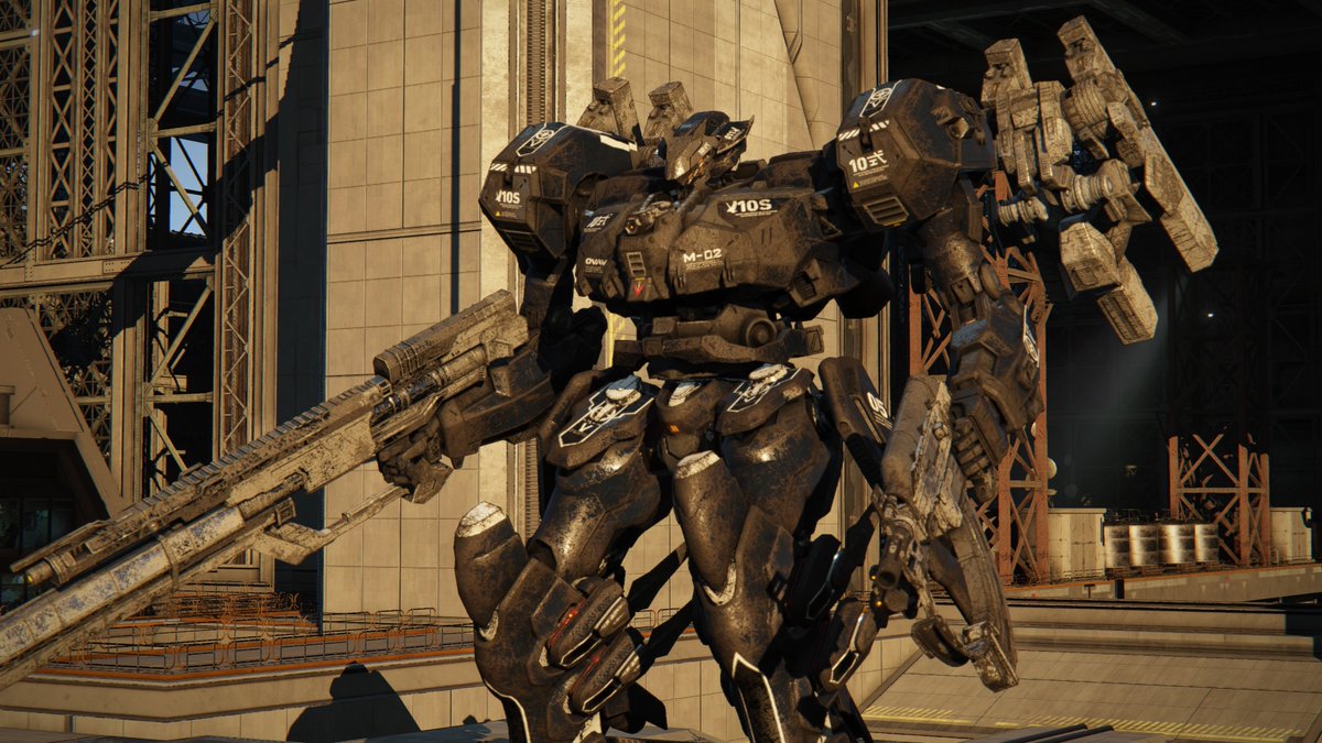 #AC6 #AC6愛機自慢
愛機のニドミサ中二をメランダーコアに換装。
塗り分けがチャームポイントです😊