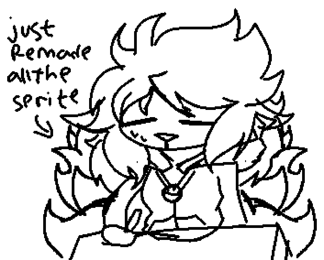 Ayukivelont27's tweet image. Btw, I want to confirm something, yes, I remade all the sprites from changed, because for some reason, I was afraid that the artstyle would break.

I also remade costum map

for example, you can see the design of Dr.K and also Dr.L here.

#changed #colin #changedspecial #furry