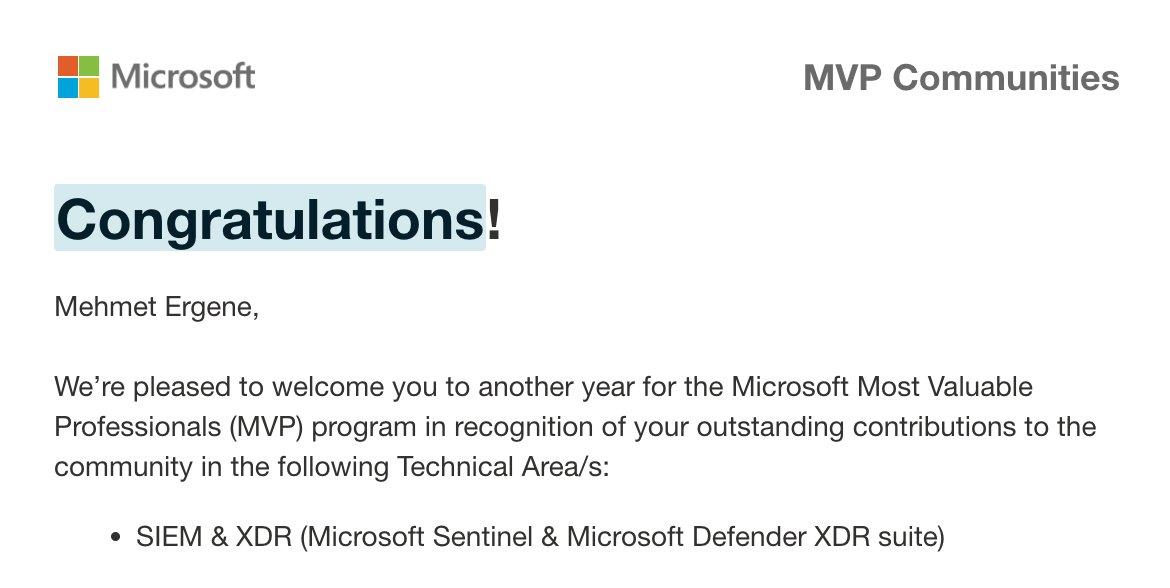 Happy to be awarded Microsoft MVP for the 5th year! 🚀

#MVPBuzz