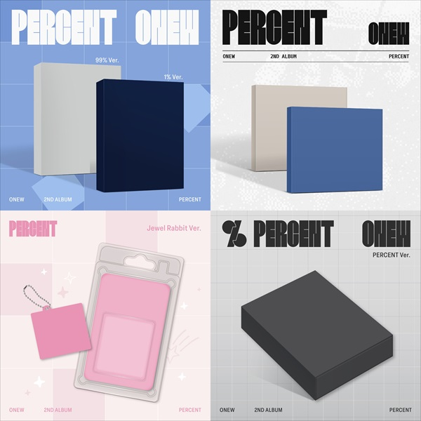 値下げ SHINee ONEW ソロコングッズまとめて ONEW (SHINee)/PERCENT: ONEW Vol.2 (Jewel Rabbit Ver