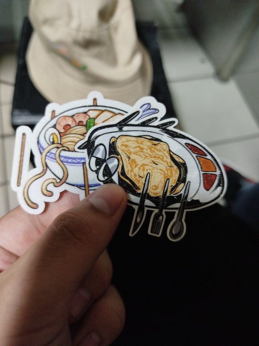 NotAishlol's tweet photo. @DOCTORMIGHTYXX I bought the bugsnax stickers and they were so cute! I absolutely adore them! https://t.co/7evJBZxPgu