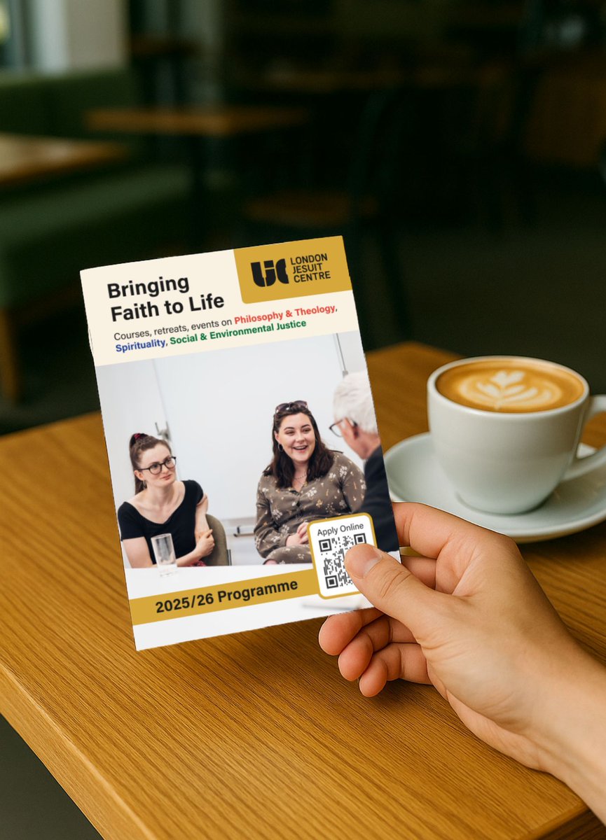 londonjesuit's tweet image. 📘 Our 2025/2026 programme booklets are on their way!
60+ courses in philosophy, theology, spirituality, social & environmental justice.
Request your printed copy here → buff.ly/3hNZiGB
#AdultFaith #CatholicLearning #FaithInAction