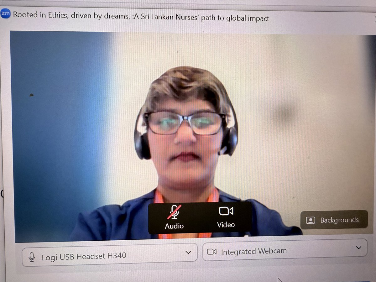 Routed in ethics, driven by dreams: A Sri Lankan nurse’s path to global impact” 🌍

I was honoured to share my journey &amp; advice with a final year nursing student in Sri Lanka. 🇱🇰

Ethics, resilience, and dreaming big matter. 💙

#GlobalNursing #SriLankanNurse #NursingLeadership