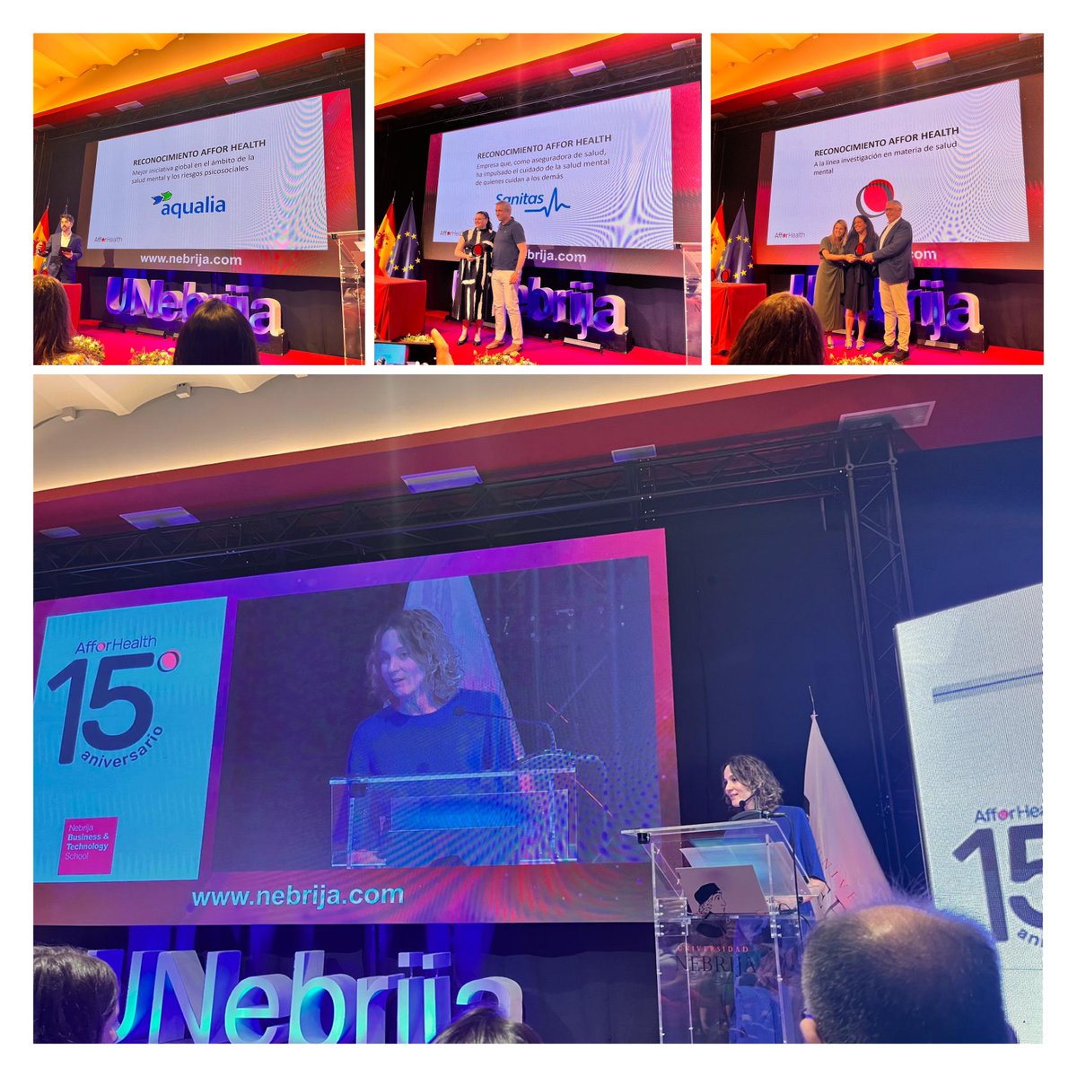 AESPLA (@aesplaprl) on Twitter photo 🎉 ¡15 años transformando la salud mental en el trabajo!
Gracias, <a href="/AFFORPrevencion/">Affor Health</a> , por impulsar esta revolución psicosocial
Enhorabuena a todas las entidades reconocidas. Muy orgullosos de ver a nuestras asociadas <a href="/aqualia/">aqualia</a> (<a href="/FCC_Group/">FCC</a> ), <a href="/quironsalud/">quirónsalud</a> y <a href="/sanitas/">Sanitas</a> entre ellas💙 🎉 ¡15 años transformando la salud mental en el trabajo!
Gracias, <a href="/AFFORPrevencion/">Affor Health</a> , por impulsar esta revolución psicosocial
Enhorabuena a todas las entidades reconocidas. Muy orgullosos de ver a nuestras asociadas <a href="/aqualia/">aqualia</a> (<a href="/FCC_Group/">FCC</a> ), <a href="/quironsalud/">quirónsalud</a> y <a href="/sanitas/">Sanitas</a> entre ellas💙