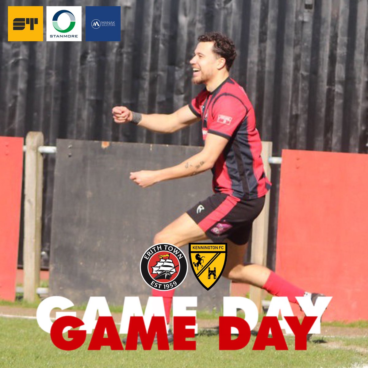 Erith Town FC (@erithtown) on Twitter photo ☀️ | GAME DAY
Slap on the sun cream and head down to SE28 for this afternoon’s game with <a href="/KenningtonFC/">Kennington FC</a>!
🆓 entry for all, so see you at the <a href="/StanmoreLtd/">Stanmore Ltd</a> at 1:00pm!
erithtown.com/match/5440-eri…
#UpTheDockers ☀️ | GAME DAY
Slap on the sun cream and head down to SE28 for this afternoon’s game with <a href="/KenningtonFC/">Kennington FC</a>!
🆓 entry for all, so see you at the <a href="/StanmoreLtd/">Stanmore Ltd</a> at 1:00pm!
erithtown.com/match/5440-eri…
#UpTheDockers