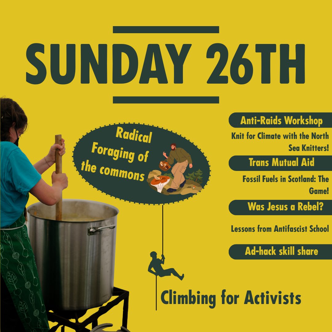 Climate Camp Scotland tweet media