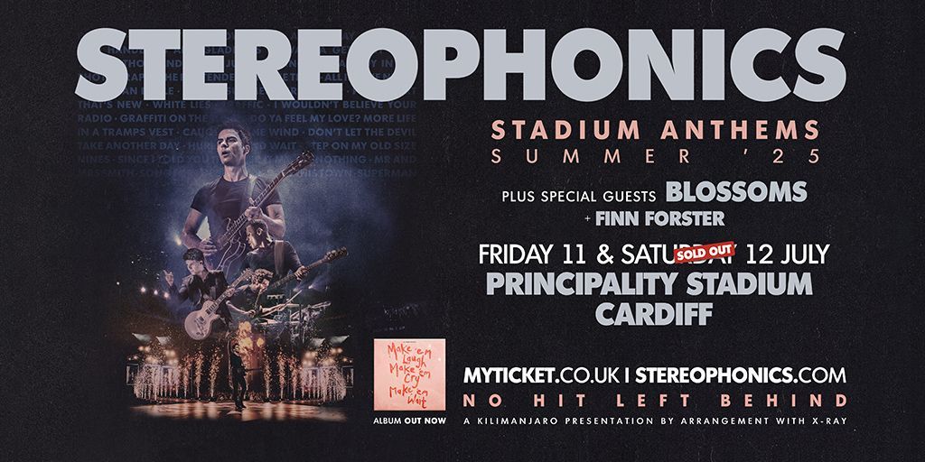 Twickets (@twickets) on Twitter photo Stereophonics are back with a string of shows that promise to deliver the hits and the heart. 
Whether you're a long-time fan or new to the fold, now’s your chance to catch them live with tickets sold at face value or less on Twickets.
buff.ly/XK7D3yL Stereophonics are back with a string of shows that promise to deliver the hits and the heart. 
Whether you're a long-time fan or new to the fold, now’s your chance to catch them live with tickets sold at face value or less on Twickets.
buff.ly/XK7D3yL