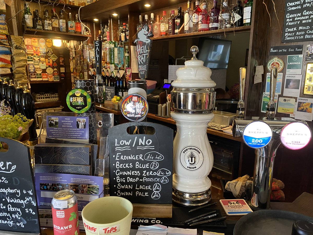 Come and quench your thirst this sunny weekend with beers featuring <a href="/ossettbrewery/">Ossett Brewery</a>, <a href="/thornbridge/">Thornbridge Brewery</a>, <a href="/SwannayBrewery/">Swannay Brewery 🍻</a>, <a href="/DalesideBrewery/">Daleside Brewery</a> &amp; <a href="/TimothyTaylors/">Timothy Taylor's Brewery</a> 

<a href="/clithbeerfest/">Clitheroe Beer Festival 🍻</a> 
<a href="/camraeastlancs/">CAMRA East Lancs: Witch Ale News (Official)</a>