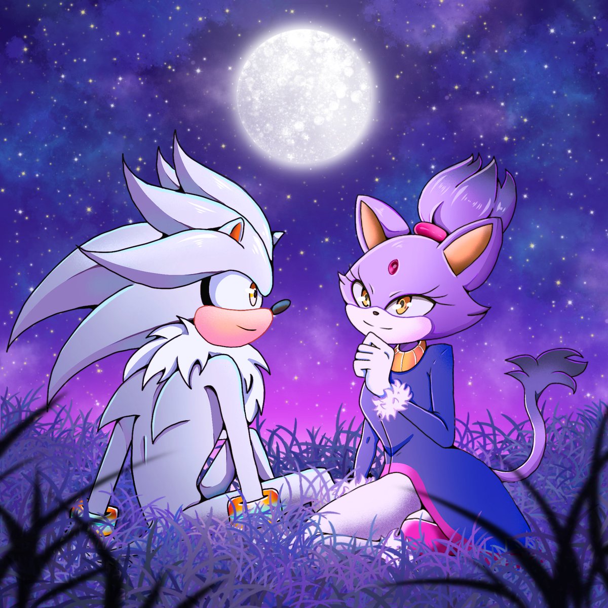 Ddayax1801's tweet image. #Silvaze #SilverxBlaze #SilverTheHedgehog #BlazeTheCat