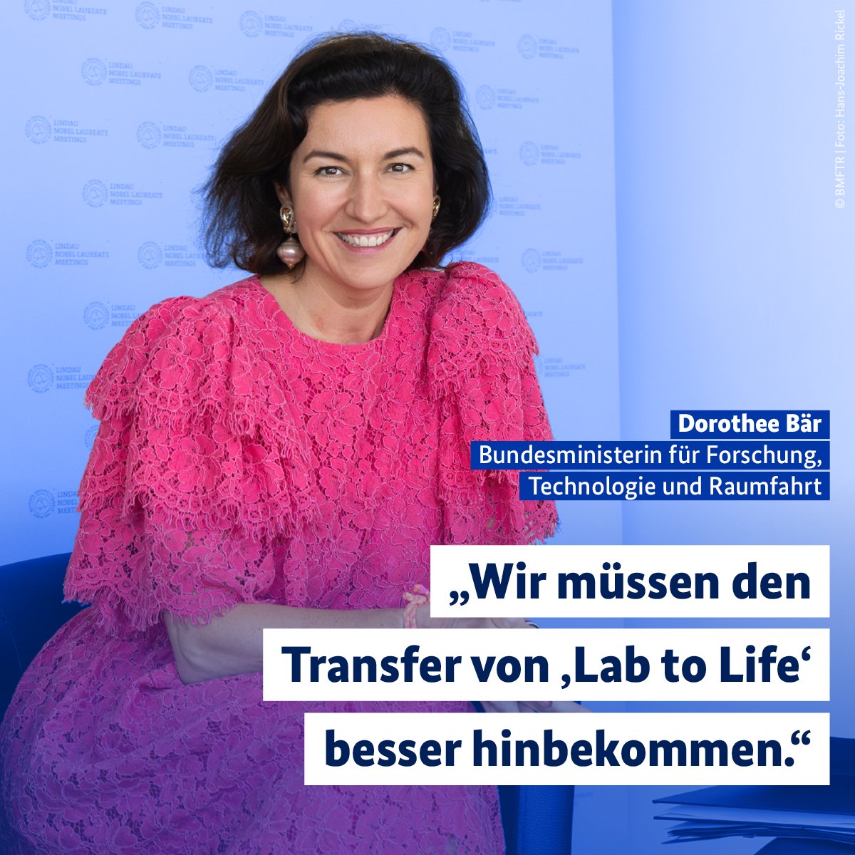 bmftr_bund's tweet image. Im Interview mit der FAZ betont BM @dorobaer: „Grundlagenforschung und Anwendungsforschung sind zwei tragende Säulen. Wenn eine Säule zu kurz ist, kippt das ganze Gebäude.“ Deshalb geben wir mit der #Hightech_Agenda_Deutschland der Anwendungsforschung einen Schub nach vorn. 🚀 ✨