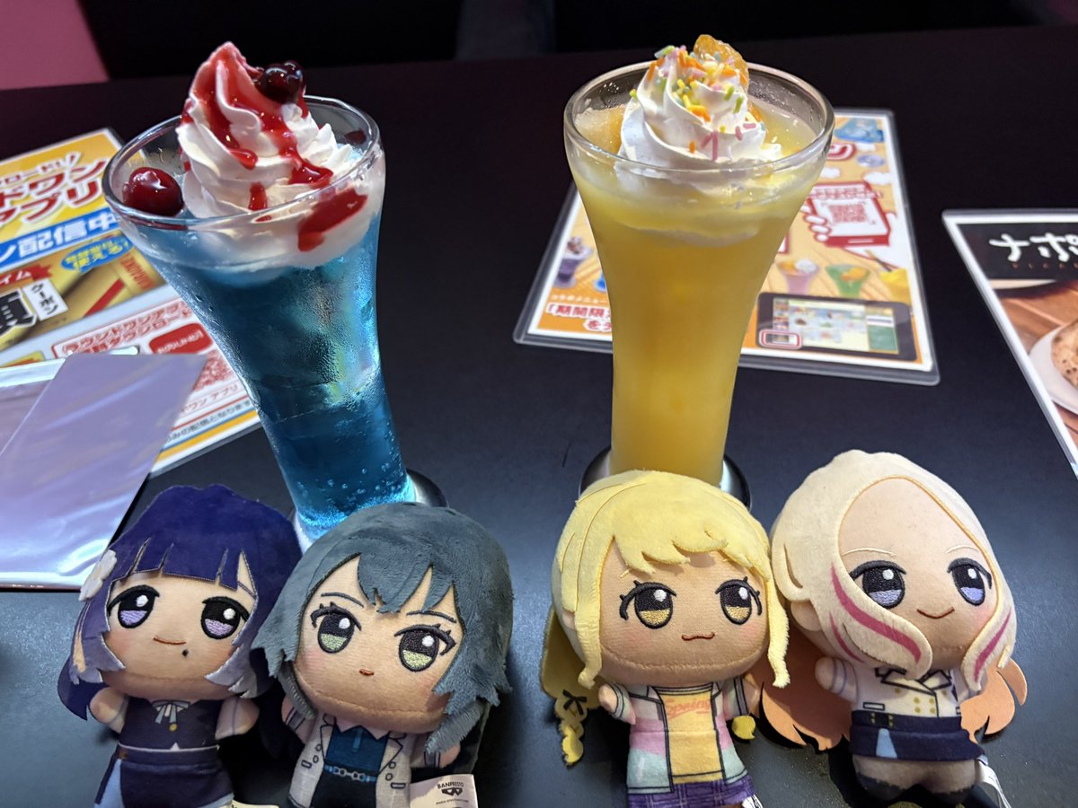ラウワンのカラオケきた！
コラボドリンク美味しい！