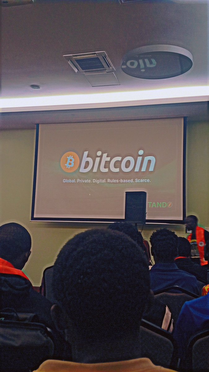 Mushmullar001's tweet photo. #Bitcoin #Satoshi #Crypto #BitcoiUnconfrence002 #Tando #blink #Freedom https://t.co/TBE5HmWIFD
