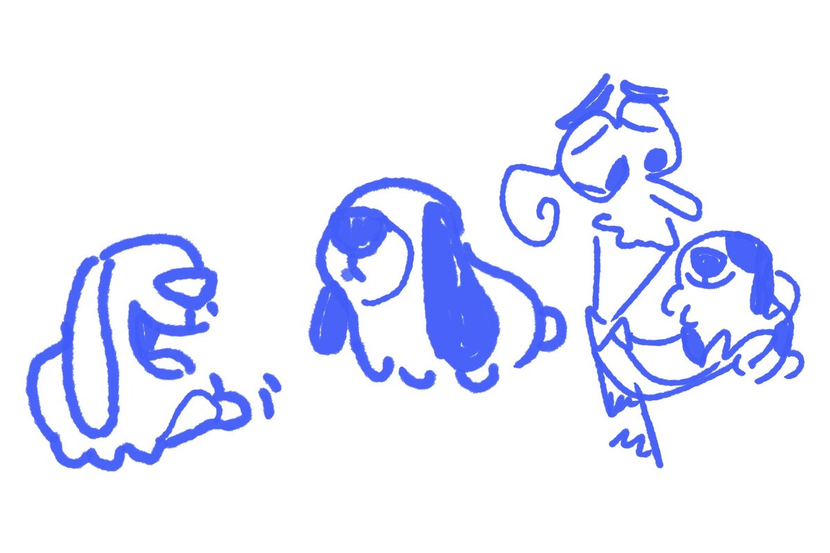 tokiibuns's tweet image. [doodle] what if... melotonin..... had puppies ;-;