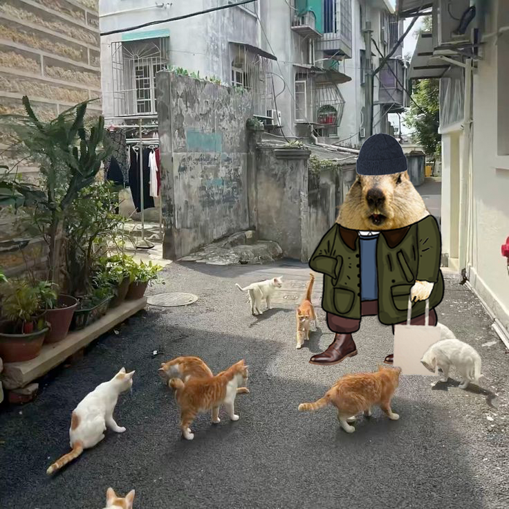 GroundhogMunch's tweet image. 理想の土曜日。

The perfect Saturday.🐈🚶