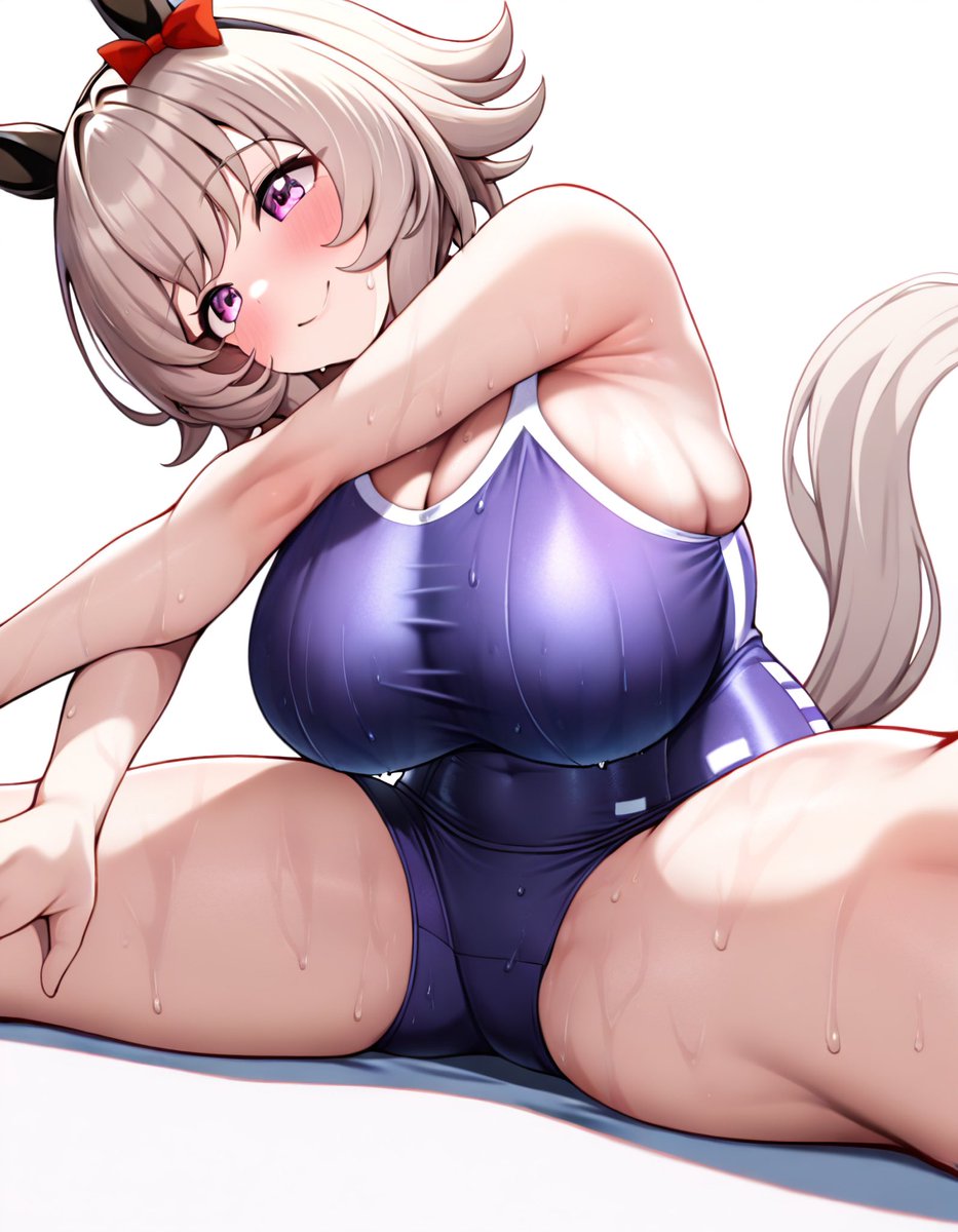 rume2sub's tweet photo. ストレッチ中 https://t.co/gSZwKphwSA