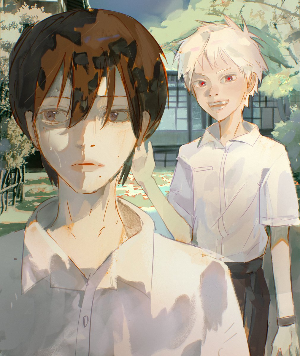 me0wkish's tweet photo. #thesummerhikarudied #digitalart #光が死んだ夏 https://t.co/fFhpC6cIFS