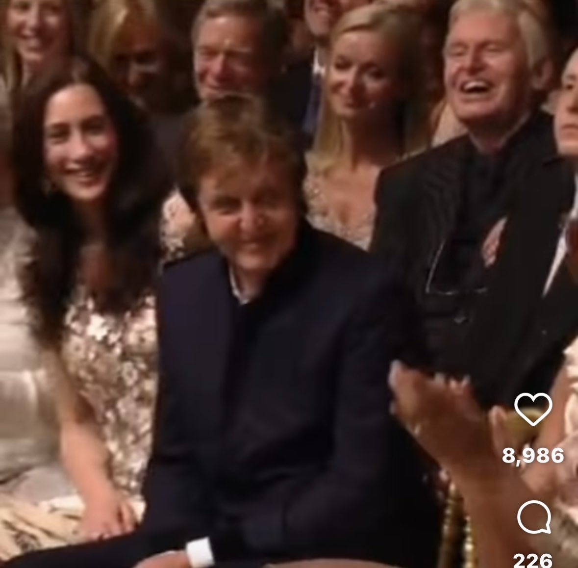 _MikeMcCartney_'s tweet image. A blast from the past, when we were in the White House & Barack (Obama) had told a joke👍🏼 (fab pic from Tinternet)