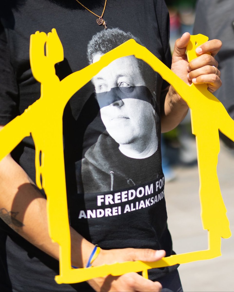 HRHFoundation's tweet image. Today marks four and a half years since #journalist Andrei Aliaksandrau was detained in #Belarus as a reprisal for his legitimate work. We continue to call for his release and for the release of all political prisoners in the country. #FreeBelarus