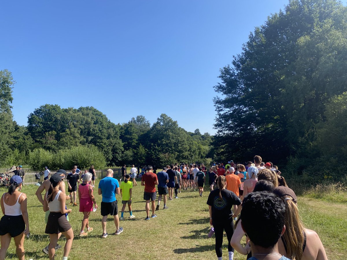 allisonl's tweet image. Parkrun in the summer Sun #HampsteadHeath