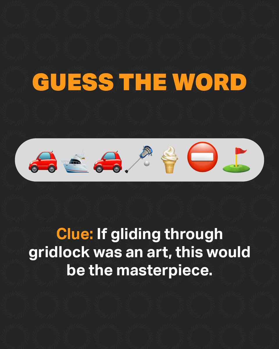 Halfords_uk's tweet image. Can you crack the code? 👀😅
Here’s a little extra help… each emoji stands for a word — try using the first letter of each one and putting them together!
#wordcode #game #halfords