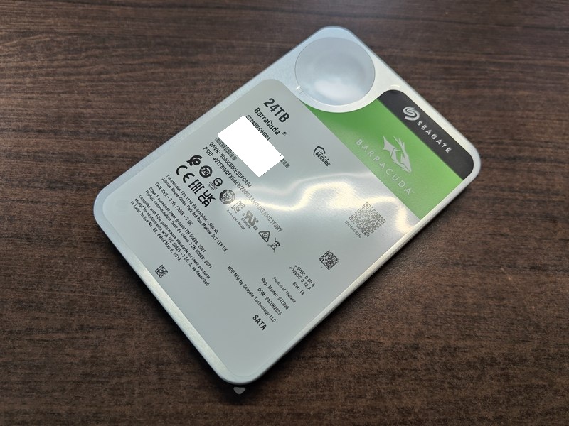 squelche_sql's tweet image. ブログ squelch の記事を更新しました。

Seagate BarraCuda 24TBハードディスクを購入

#パソコン水冷PC #HDD #レビュー #PCパール

squelche.com/post-14768/