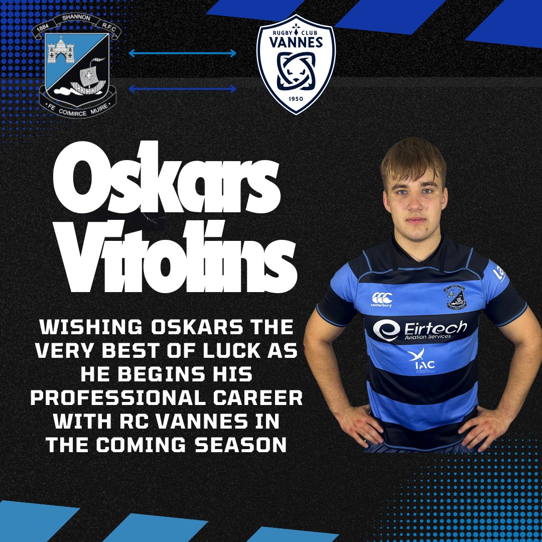 Shannon_RFC's tweet image. Best of luck Oskars!