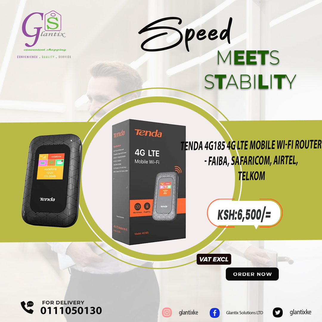 glantixke's tweet photo. ๐ Stay connected wherever you are โ from home to remote adventures.
๐๐ถ
#WiFiEverywhere #StayConnected #Tenda #Mercusys #Starlink #GlantixTech
๐ Shop now atย https://t.co/OeXhW0XmDI https://t.co/NCG3nTyDN2