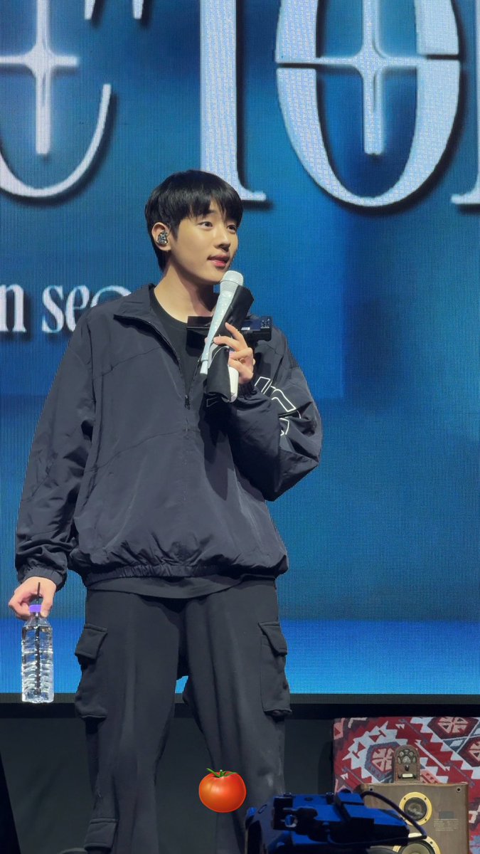 Yo_0_Gi's tweet image. 2025 JAECHAN FAN-CON [JCFACTORY] in SEOUL 「sound check 」

 애기야 애기🍼🥹

 #재찬 #JAECHAN