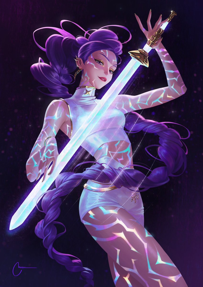 _artnikita_'s tweet image. 💜🩷💛
#KPOPDEMONHUNTERS