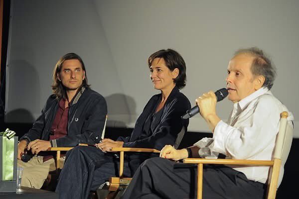 enricomagrelli's tweet image. Ieri sera al #TusciaFilmFest 2025. Conversando con Alissa Jung e Luca Marinelli