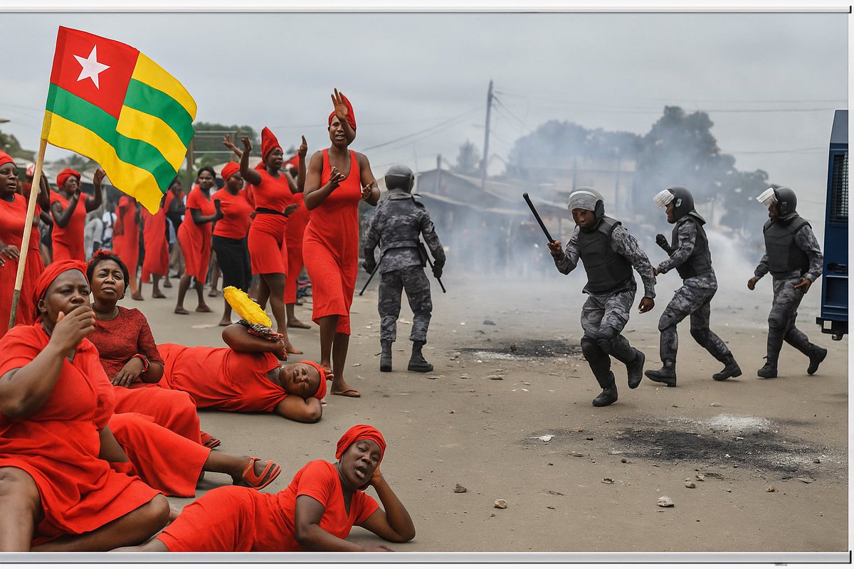 Farida Bemba Nabourema (@farida_n) on Twitter photo A few days ago, the dictatorship of <a href="/FEGnassingbe/">Faure Essozimna GNASSINGBÉ</a> announced that they have issued arrest warrants against Togolese activists in exile who are organizing protests and resistance actions inside #Togo.
This comes just days after we were informed that the regime gathered all A few days ago, the dictatorship of <a href="/FEGnassingbe/">Faure Essozimna GNASSINGBÉ</a> announced that they have issued arrest warrants against Togolese activists in exile who are organizing protests and resistance actions inside #Togo.
This comes just days after we were informed that the regime gathered all