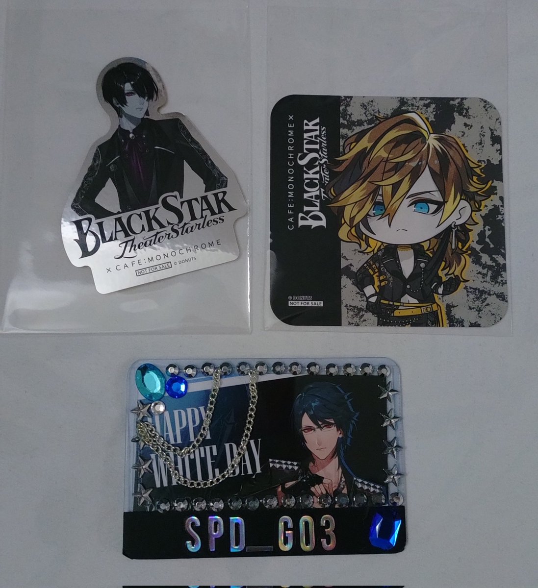 ブラスタ モノクローム カフェ バレエコア ステッカー コースター 特典
【交換】

譲・画像参照 モクレン/ケイ

求・特典ステッカー 黒曜

⛑️ツイフィ必読
〇固定ツイ記載場所での手渡しのみ

宜しくお願い致します！
