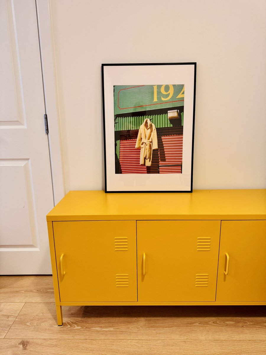 Framed one of my daughter’s barras photos that she took. 

For the hallway next to the coat stand 😁