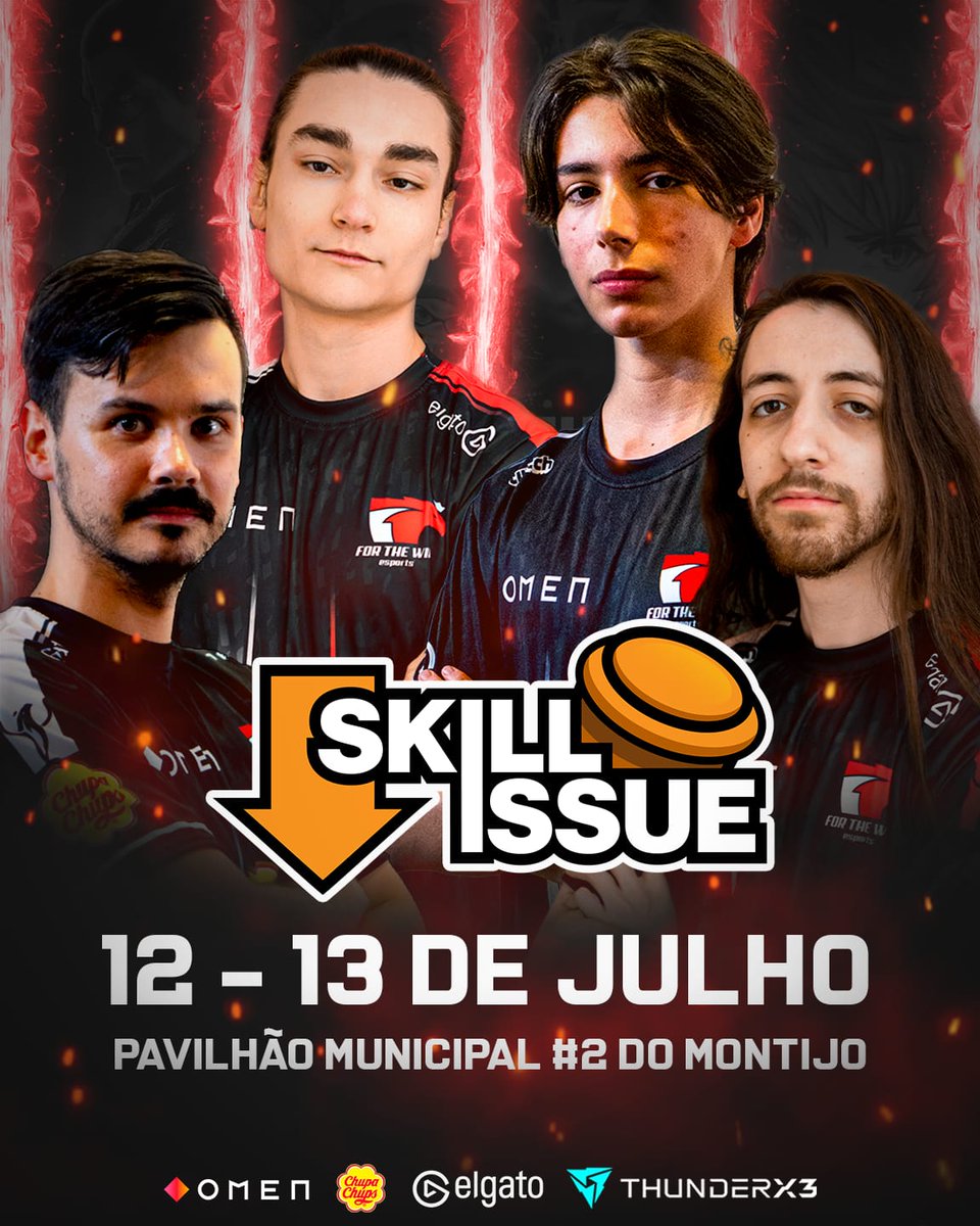 FTW | For The Win Esports (@ftwesports) on Twitter photo Comeรงa hoje o Skill Issue 2025 by <a href="/teamskillissue/">Team Skill Issue</a> , um dos maiores torneios de Fighting Games do ano!
Nรฃo percas nada desta competiรงรฃo, no Pavilhรฃo nยบ2 do Montijo ou online, e acompanha os jogos dos nosso jogadores! ๐
Brackets๐ start.gg/tournament/skiโฆ
Stream๐ Comeรงa hoje o Skill Issue 2025 by <a href="/teamskillissue/">Team Skill Issue</a> , um dos maiores torneios de Fighting Games do ano!
Nรฃo percas nada desta competiรงรฃo, no Pavilhรฃo nยบ2 do Montijo ou online, e acompanha os jogos dos nosso jogadores! ๐
Brackets๐ start.gg/tournament/skiโฆ
Stream๐