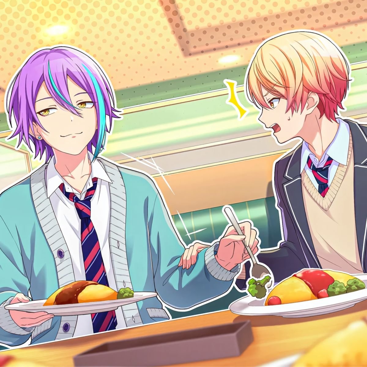 RKSPositivity's tweet photo. .⊹˖ᯓ★. ݁₊INTERACTIVE!    

What's a pairing from another franchise that reminds you HEAVILY of ruikasa?
 
-📷   

┈┈・୨ ✦ ୧・┈┈
#pjsk #prsk #ruikasa #ruikasatwt https://t.co/XyJs1oSbPD