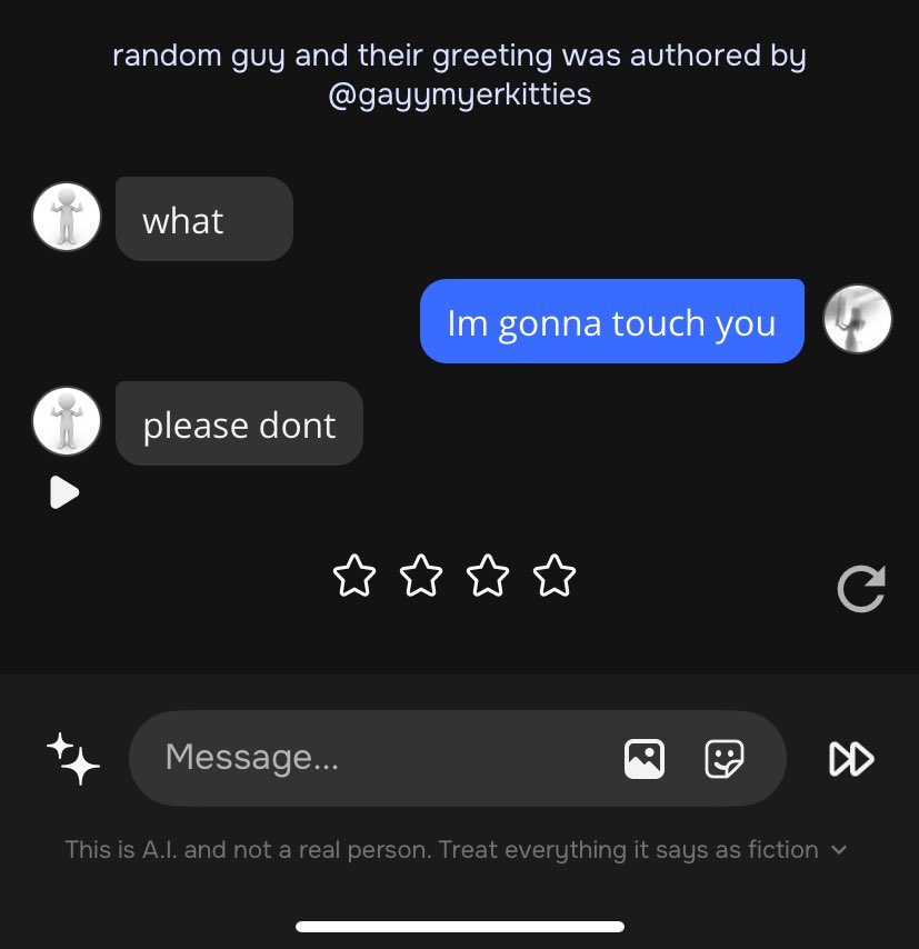 LucyLoossy's tweet photo. can we please talk abt this shitty update. I dont mind everything else, besides HOW I CANT READ IT WITHOUT MY EYES BURNING🥀

#characterai #update #saveai #ai #Brainrot https://t.co/1fubha10EJ