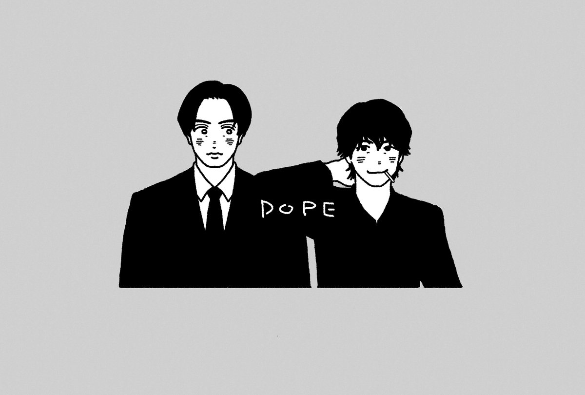 kmgk_tmg's tweet image. DOPE落書き
