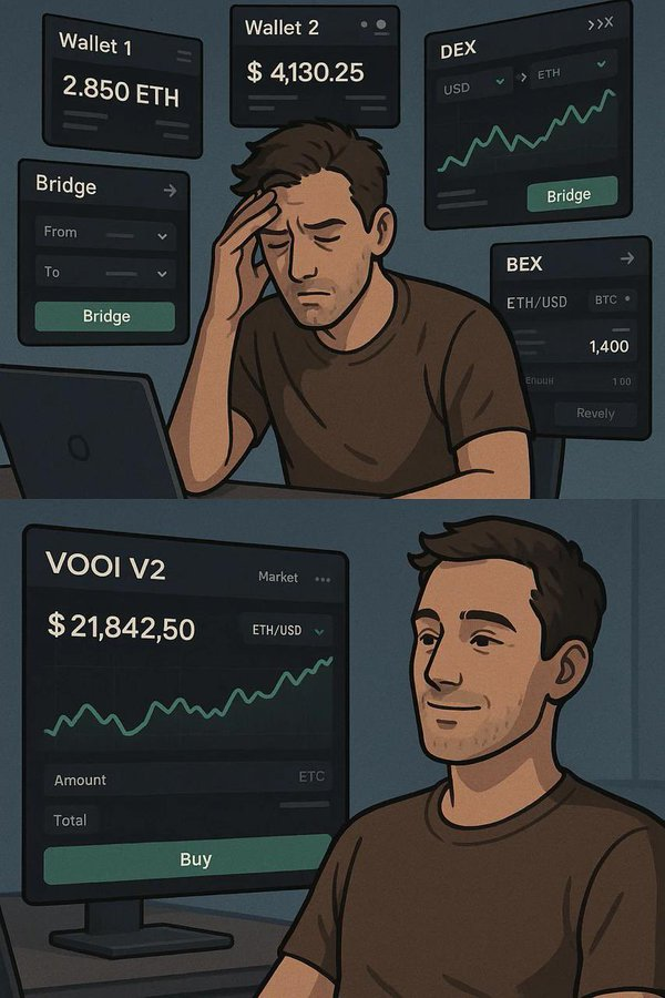 __Melly21's tweet photo. No more network switches.
No more tab juggling.
@vooi_io is the perp DEX aggregator you were promised.

Everything, everywhere — one tab.

Snapping trades via @cookiedotfun

#vooi #SnapToEarn https://t.co/2jF61cJBRK