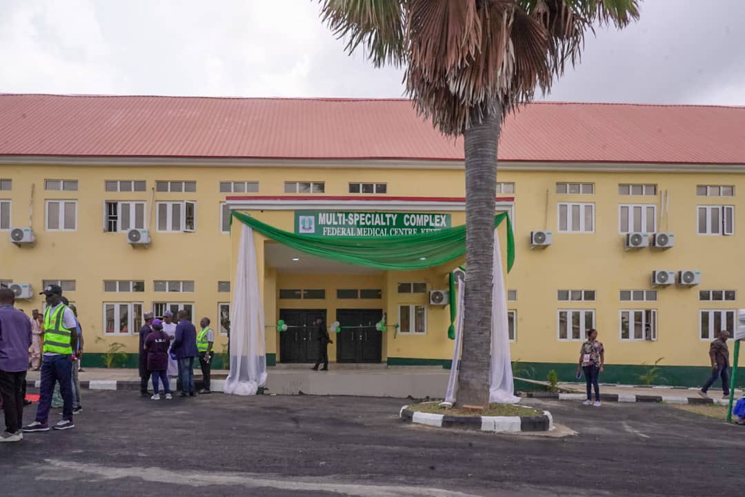 Fmohnigeria's tweet image. Transforming Tertiary Care: FG Delivers Landmark Health Projects in Keffi
In a major boost to tertiary healthcare in North Central Nigeria, the FG has commissioned a state-of-the-art Multi-Specialty Complex at FMC Keffi. #RenewedHope #HealthForAll
The Honourable Minister of…